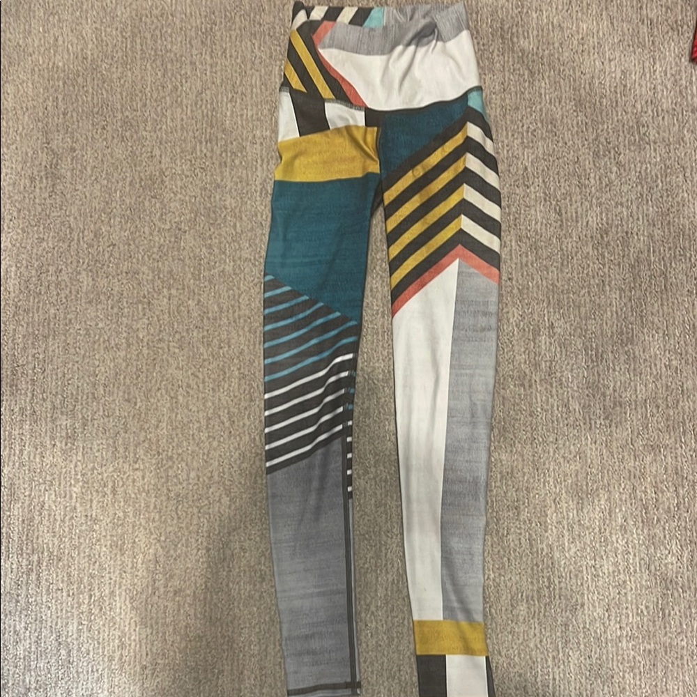 Colorful Geometric Pattern Leggings